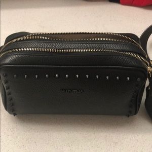 SOLD-Valentino black rock stud crossbody